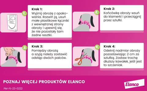 Bayer Kiltix Obroża Na Kleszcze I Pchły Dla Psa 53cm Bayer Kiltix Obroża Na Kleszcze I Pchły Dla Psa 53cm