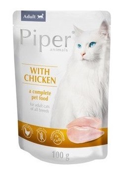 Dolina Noteci Piper Dla Kota Z Kurczakiem 100g Dolina Noteci Piper Dla Kota Z Kurczakiem 100g