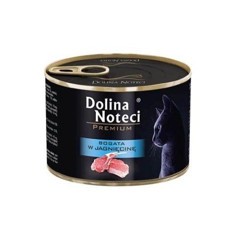 Dolina Noteci Premium Dla Kota Bogata W Jagnięcinę 185g Dolina Noteci Premium Dla Kota Bogata W Jagnięcinę 185g