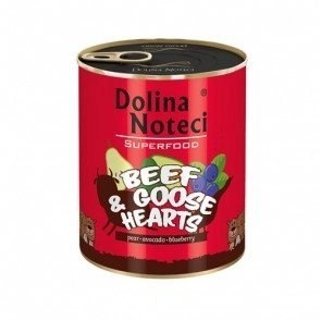 Dolina Noteci Superfood Wołowina Z Sercami Z Gęsi 800g Dolina Noteci Superfood Wołowina Z Sercami Z Gęsi 800g