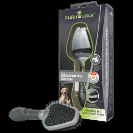 FURMINATOR Dual Grooming Brush Dwustronna Szczotka Do Pielęgnacji