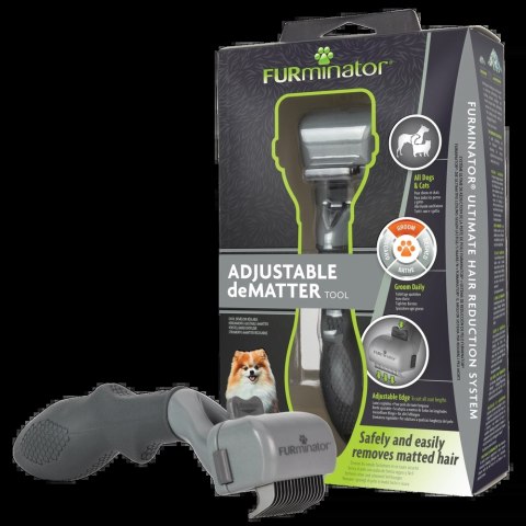 FURMINATOR Nastawne Narzędzie Do Usuwania Kołtunów Adjustable Dematter Tool FURMINATOR Nastawne Narzędzie Do Usuwania Kołtunów Adjustable Dematter Tool