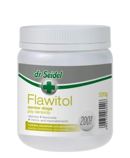Laboratorium DermaPharm Dr Seidel Flawitol Dla Psów Seniorów 200 Tabletek