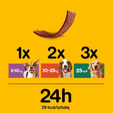 Pedigree Schmackos Multi Mix Przekąska Dla Dorosłych Psów Wszystkich Ras Z Wołowiną, Kurczakiem I Jagnięciną 36g Pedigree Schmackos Multi Mix Przekąska Dla Dorosłych Psów Wszystkich Ras Z Wołowiną, Kurczakiem I Jagnięciną 36g