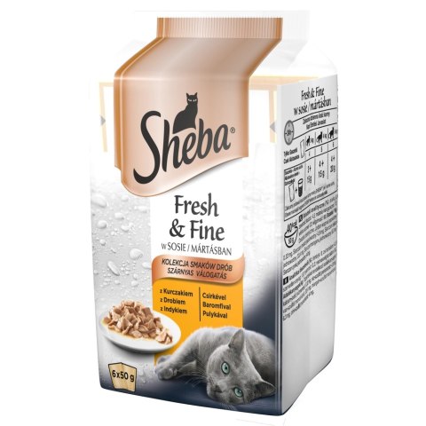 Sheba Saszetka Fresh & Fine 6x50g Sheba Saszetka Fresh & Fine 6x50g