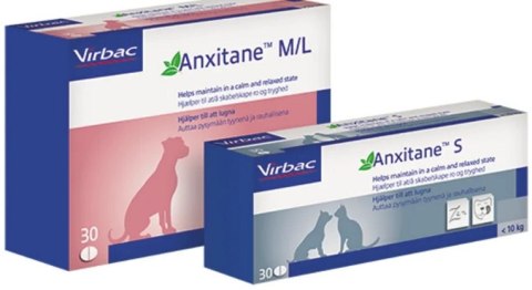 Virbac Anxitane M-L 30 Tabletek Virbac Anxitane M-L 30 Tabletek