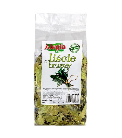 ALEGIA Liście Brzozy 40g ALEGIA Liście Brzozy 40g