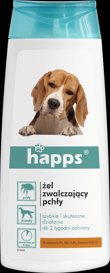 Bros Happs Żel Zwalczający Pchły 150ml Bros Happs Żel Zwalczający Pchły 150ml
