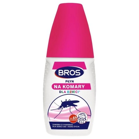 Bros Płyn Na Komary Dla Dzieci 50ml Bros Płyn Na Komary Dla Dzieci 50ml