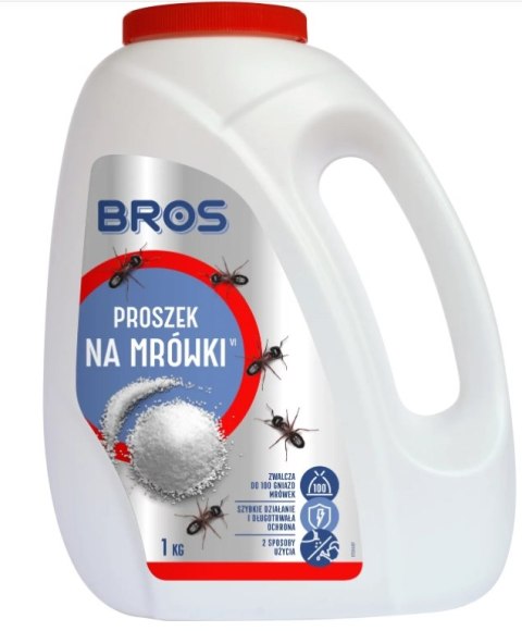 Bros Proszek Na Mrówki 1kg Bros Proszek Na Mrówki 1kg