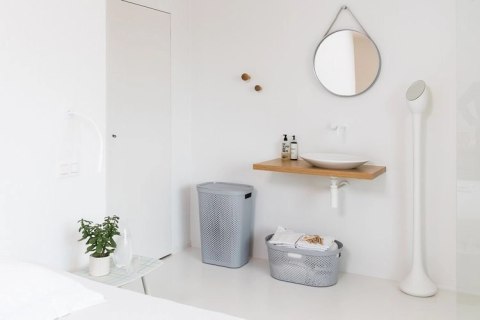 Curver Infinity Kosz Na Bieliznę Szary 60l Curver Infinity Kosz Na Bieliznę Szary 60l
