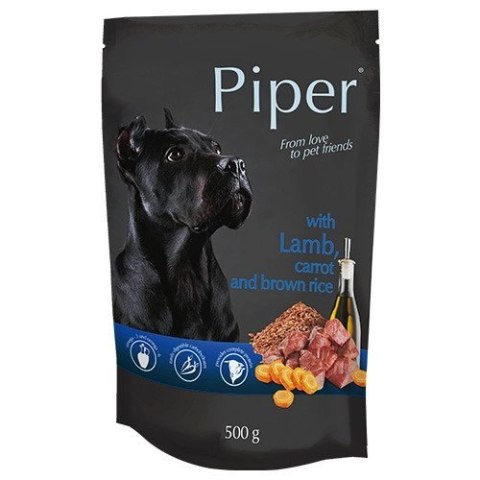 Dolina Noteci Piper Dla Psa Z Jagnięciną, Marchewką I Ryżem 500g Dolina Noteci Piper Dla Psa Z Jagnięciną, Marchewką I Ryżem 500g