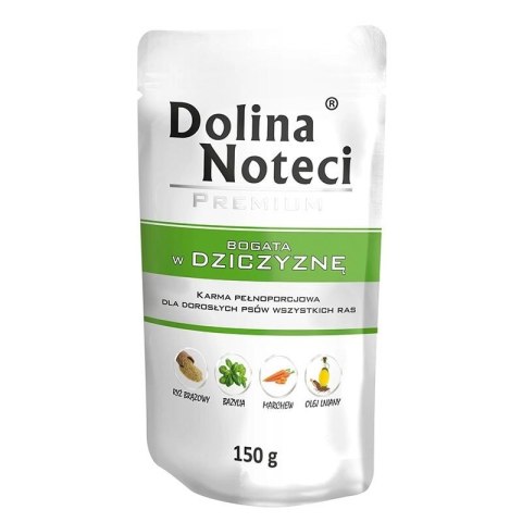 Dolina Noteci Premium Bogata W Dziczyznę 150g Dolina Noteci Premium Bogata W Dziczyznę 150g