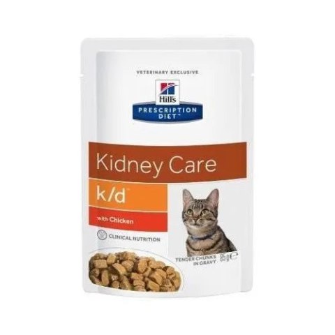 Hill's PD Prescription Diet Feline k/d Kurczak 85g Hill's PD Prescription Diet Feline k/d Kurczak 85g