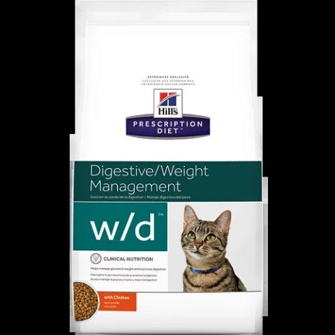 Hill's PD Prescription Diet Feline w/d Kurczak 1,5kg Hill's PD Prescription Diet Feline w/d Kurczak 1,5kg