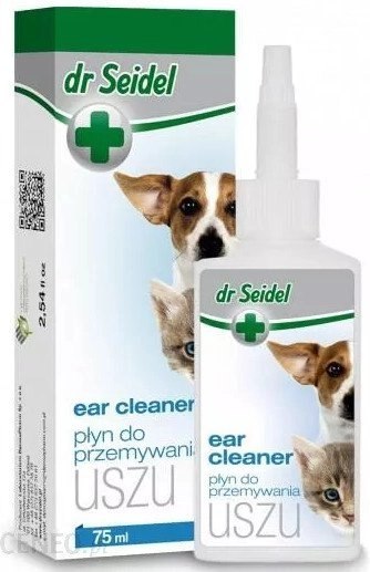 Laboratorium DermaPharm Dr Seidel Płyn Do Przemywania Uszu Dla Psów I Kotów 75ml Laboratorium DermaPharm Dr Seidel Płyn Do Przemywania Uszu Dla Psów I Kotów 75ml