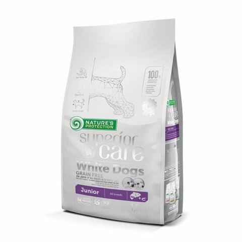 Nature's Protection Superior Care Grain Free White Dog Junior All Breeds 1,5kg Nature's Protection Superior Care Grain Free White Dog Junior All Breeds 1,5kg