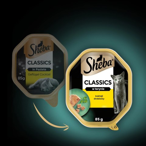 Sheba Classics Koktajl Drobiowy 85g Sheba Classics Koktajl Drobiowy 85g