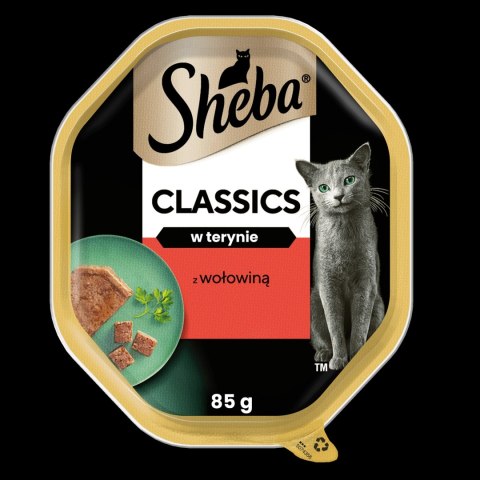 Sheba Classics Z Wołowiną 85g Sheba Classics Z Wołowiną 85g