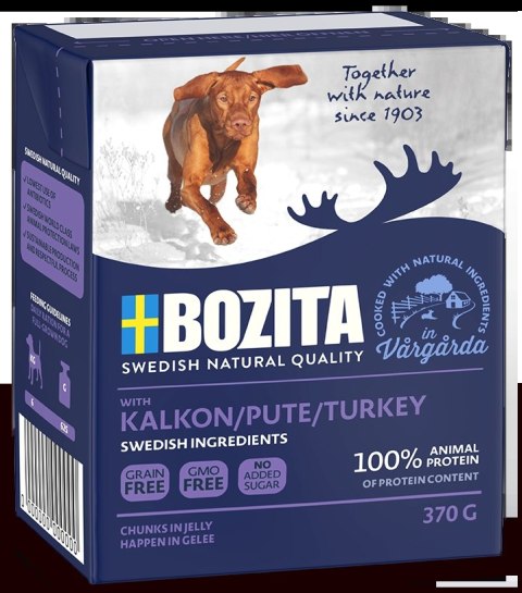 BOZITA Dog Indyk W Galarecie 370g BOZITA Dog Indyk W Galarecie 370g