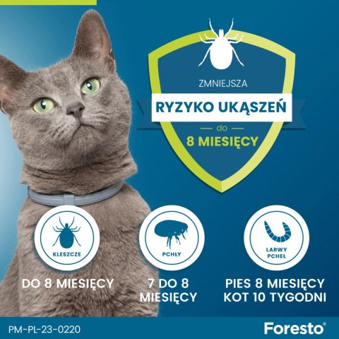 Bayer Foresto Obroża Dla Kotów I Psów 38cm Bayer Foresto Obroża Dla Kotów I Psów 38cm