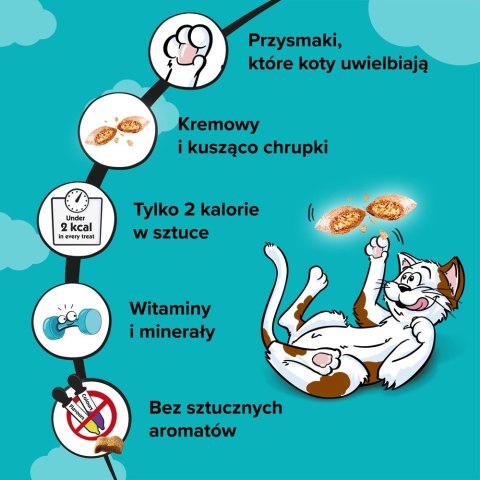 DREAMIES Przysmak Dla Kota Z Łososiem 60g DREAMIES Przysmak Dla Kota Z Łososiem 60g