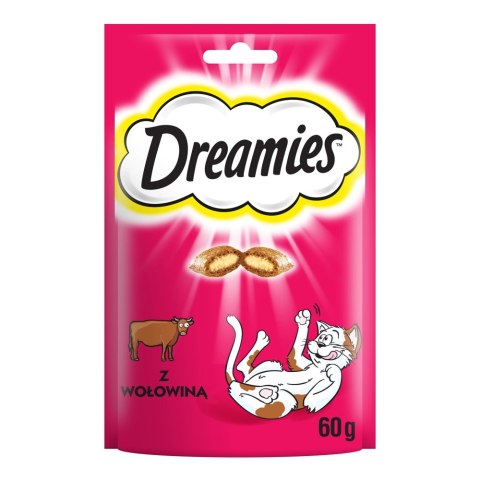 DREAMIES Przysmak Dla Kota Z Wołowiną 60g DREAMIES Przysmak Dla Kota Z Wołowiną 60g