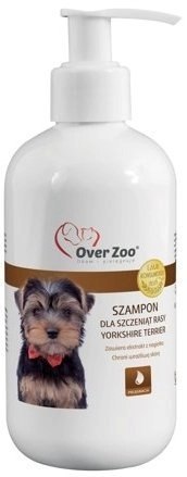 OVER ZOO Szampon Dla Szczeniąt Rasy Yorkshire Terrier 250ml OVER ZOO Szampon Dla Szczeniąt Rasy Yorkshire Terrier 250ml