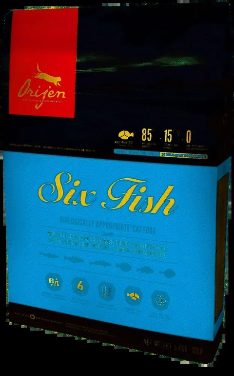 Orijen Six Fish Cat 5,4kg Orijen Six Fish Cat 5,4kg