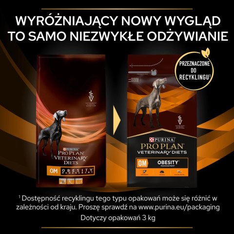 PURINA Pro Plan Veterinary Diets OM Obesity Management 12kg PURINA Pro Plan Veterinary Diets OM Obesity Management 12kg