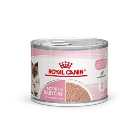 ROYAL CANIN Mother & Babycat Ultra Soft Mousse 195g ROYAL CANIN Mother & Babycat Ultra Soft Mousse 195g
