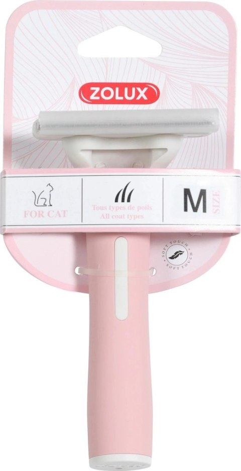 Zolux Anah Szczotka Super Brush Dla Kotów M Pudrowy Róż Zolux Anah Szczotka Super Brush Dla Kotów M Pudrowy Róż