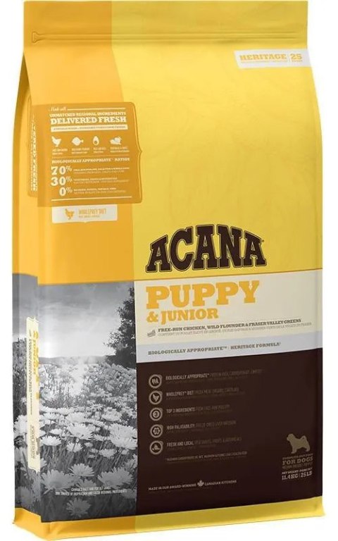 Acana Heirtage Puppy&Junior 11,4kg Acana Heirtage Puppy&Junior 11,4kg