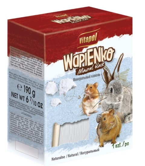 Vitapol Kostka Wapienna Naturalna XL Dla Gryzoni I Królika 190g Vitapol Kostka Wapienna Naturalna XL Dla Gryzoni I Królika 190g