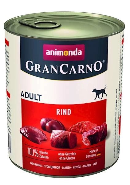 Animonda GranCarno Adult Dog Wołowina 800g Animonda GranCarno Adult Dog Wołowina 800g