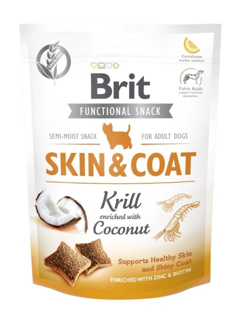 Brit Care Dog Functional Snack Skin&Coat Krill 150g Brit Care Dog Functional Snack Skin&Coat Krill 150g