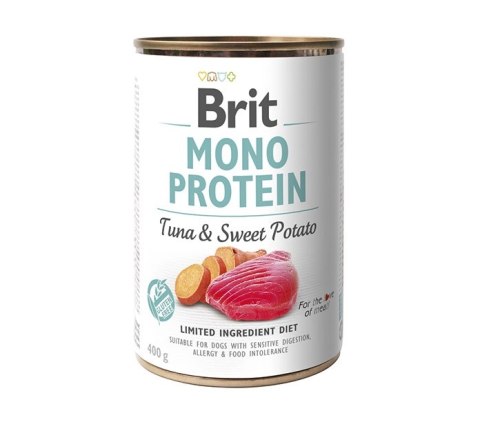 Brit Mono Protein Tuna & Sweet Potato 400g Brit Mono Protein Tuna & Sweet Potato 400g
