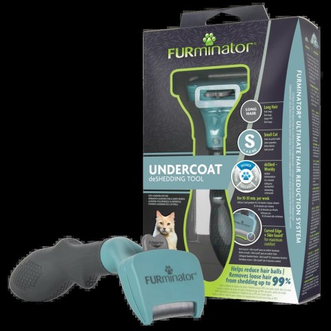 FURMINATOR Narzędzie Do Wyczesywania Podszerstka Dla Długowłosych Kotów Małych Ras FURMINATOR Narzędzie Do Wyczesywania Podszerstka Dla Długowłosych Kotów Małych Ras
