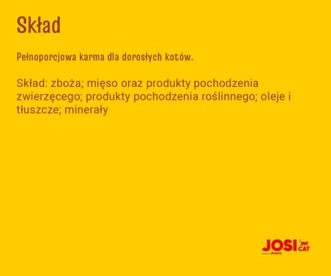 JosiCat Josera Tasty Beef 10kg JosiCat Josera Tasty Beef 10kg