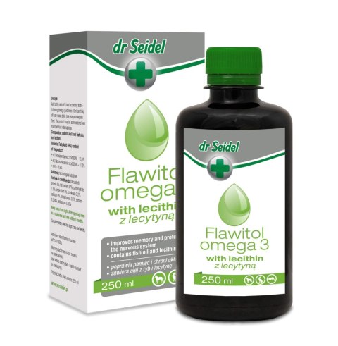 Laboratorium DermaPharm Dr Seidel Flawitol Omega 3 Z Lecytyną 250ml Laboratorium DermaPharm Dr Seidel Flawitol Omega 3 Z Lecytyną 250ml