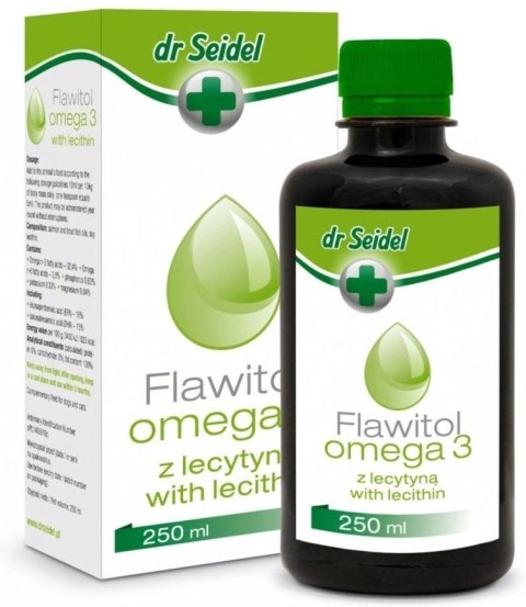 Laboratorium DermaPharm Dr Seidel Flawitol Omega 3 Z Lecytyną 250ml Laboratorium DermaPharm Dr Seidel Flawitol Omega 3 Z Lecytyną 250ml