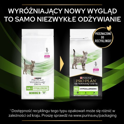 PURINA Pro Plan Veterinary Diets HA Hypoallergenic Cat 1,3kg PURINA Pro Plan Veterinary Diets HA Hypoallergenic Cat 1,3kg