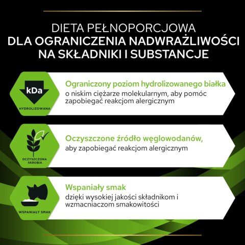 PURINA Pro Plan Veterinary Diets HA Hypoallergenic Cat 1,3kg PURINA Pro Plan Veterinary Diets HA Hypoallergenic Cat 1,3kg