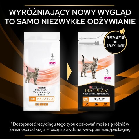 PURINA Pro Plan Veterinary Diets OM Obesity Management Cat 5kg PURINA Pro Plan Veterinary Diets OM Obesity Management Cat 5kg