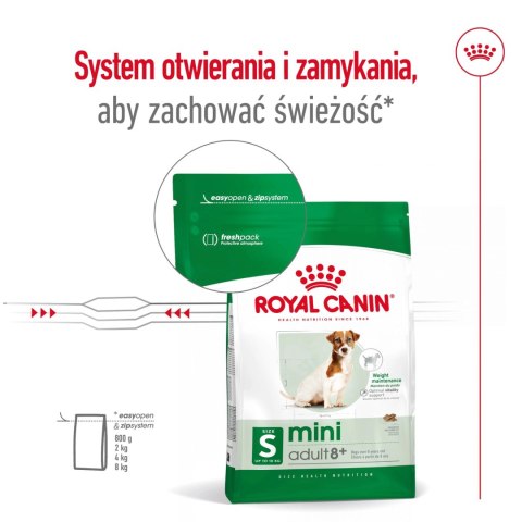 ROYAL CANIN Mini Adult +8 8kg ROYAL CANIN Mini Adult +8 8kg