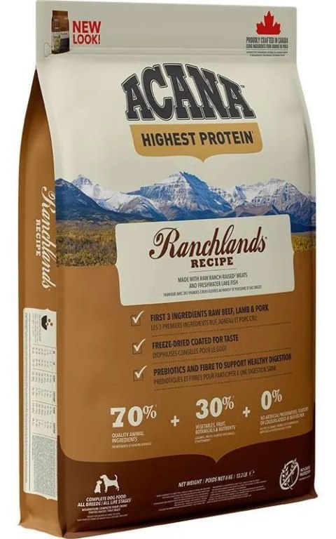 Acana Regionals Ranchlands Dog 6kg Acana Regionals Ranchlands Dog 6kg
