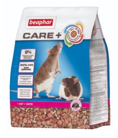 BEAPHAR Care+ Rat Karma Super Premium Dla Szczurów 1,5kg BEAPHAR Care+ Rat Karma Super Premium Dla Szczurów 1,5kg