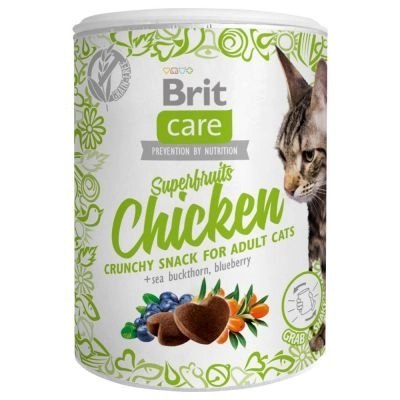 Brit Care Cat Snack Superfruits Chicken 100g Brit Care Cat Snack Superfruits Chicken 100g