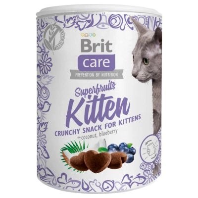 Brit Care Cat Snack Superfruits Kitten 100g Brit Care Cat Snack Superfruits Kitten 100g
