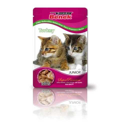 CERTECH-SUPER BENEK Junior Cats Z Indykiem 100g CERTECH-SUPER BENEK Junior Cats Z Indykiem 100g